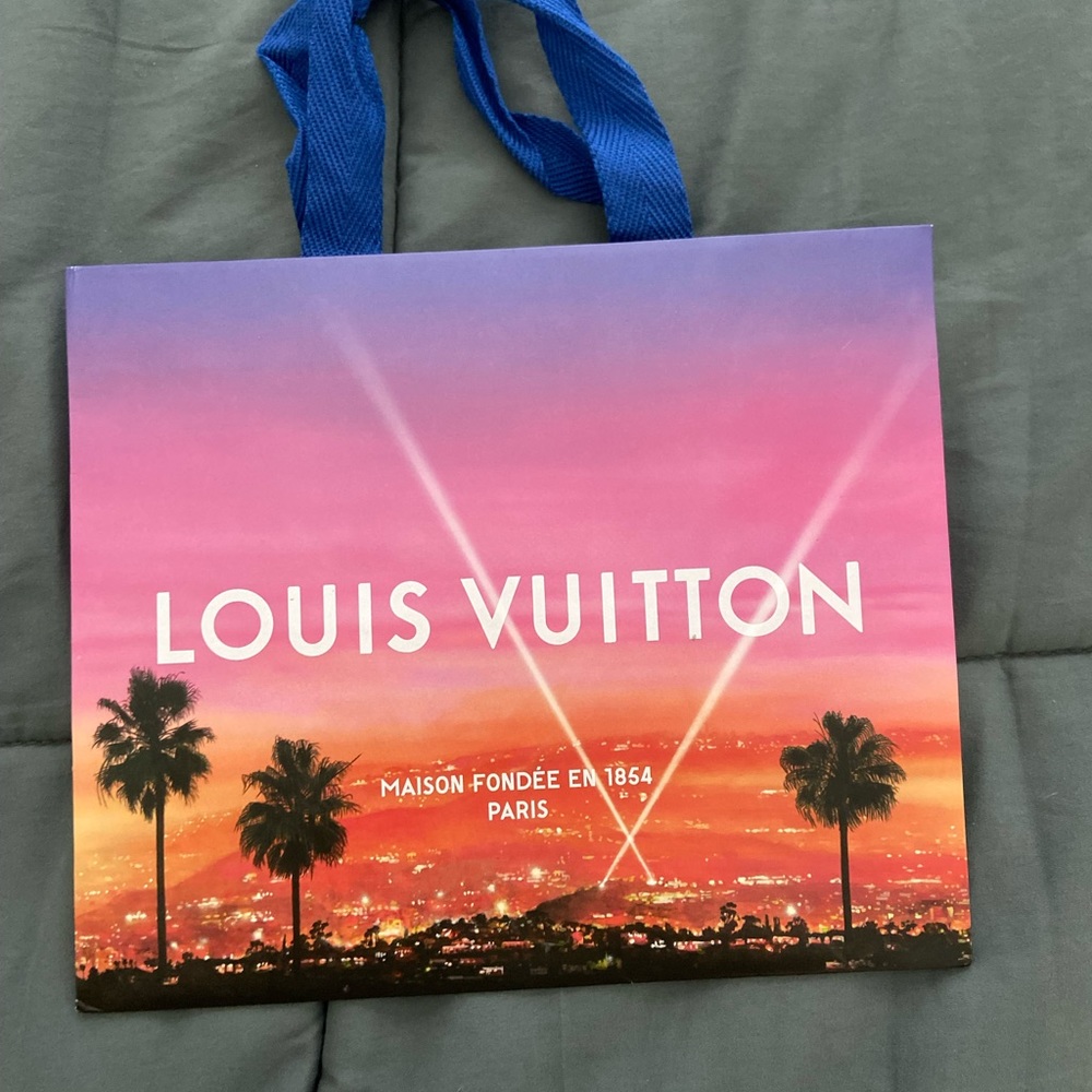 Louis Vuitton perfume shopping bag